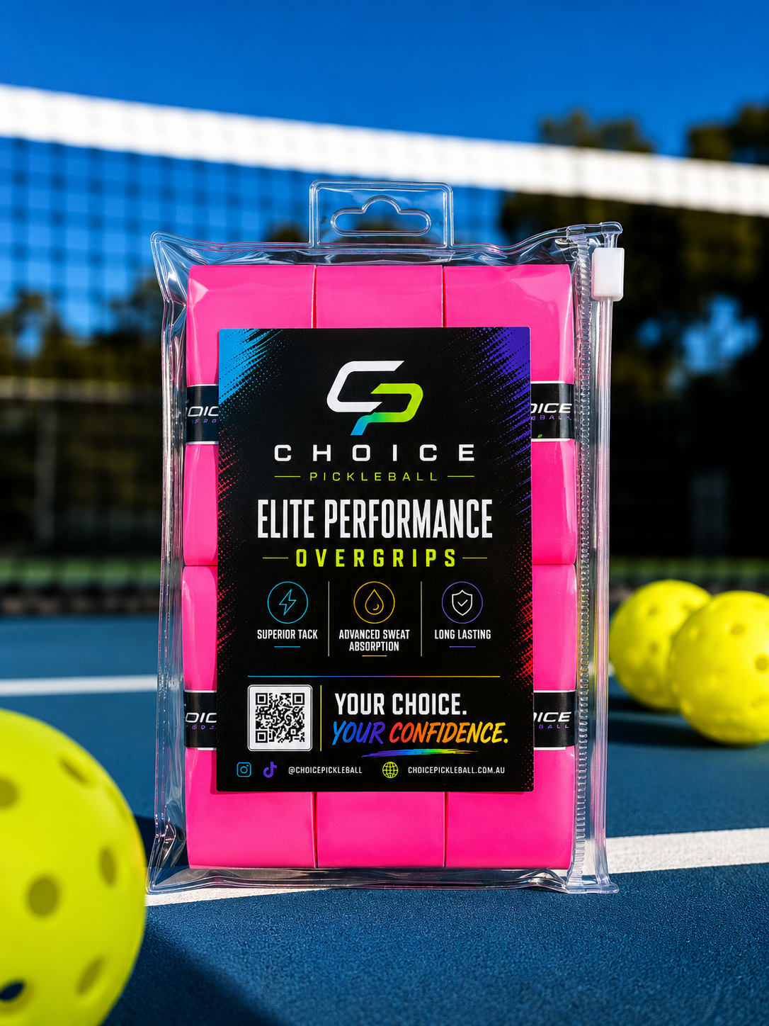 Elite Performance Overgrips x6 Pack