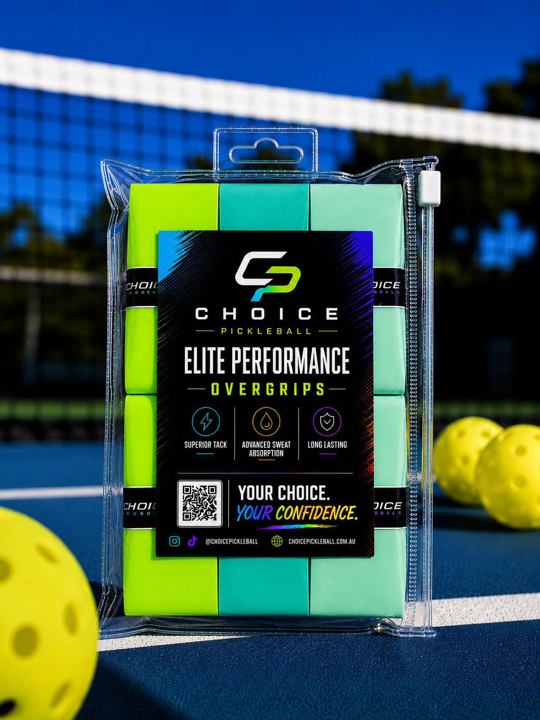 Elite Performance Overgrips x6 Pack